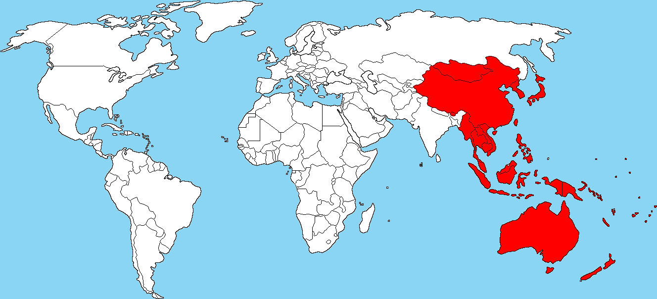 حوزه آسیا و اقیانوسیه